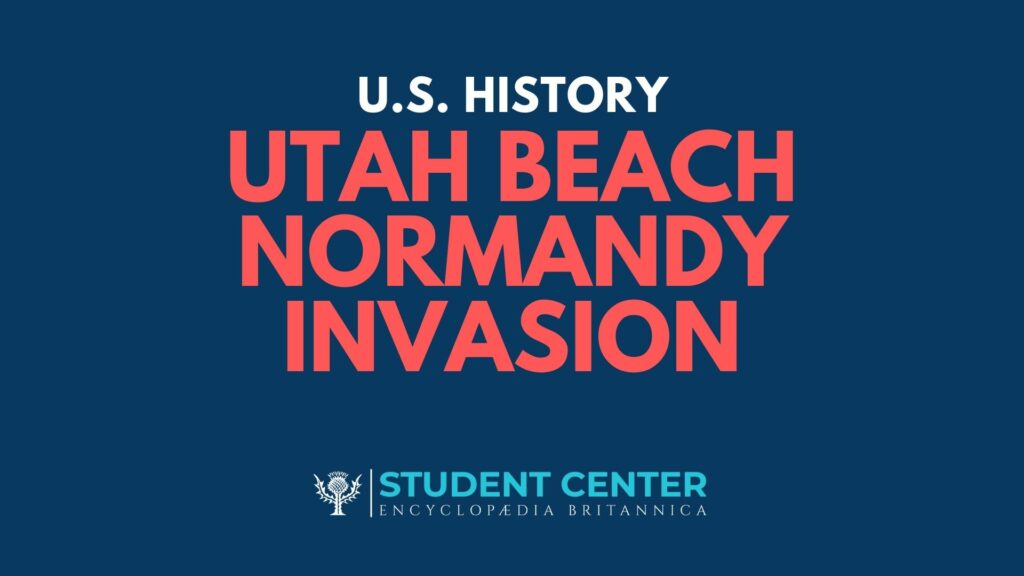 Utah Beach Normandy Invasion