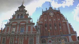 View the historical and majestic architecture of Riga, Latvia