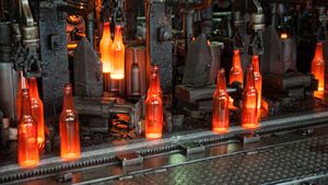 Discover how glass bottles are recycled and reused in Dormagen, Germany