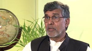 See Kailash Satyarthi, co-recipient of the 2014 Nobel Peace Prize, speak on the necessity of fighting the practices of child labor and child trafficking