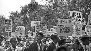 Listen to a participant sharing memories and photographs of the March on Washington in 1963