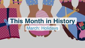 This Month in History, March: Read Across America, Earth Hour, and other notable events