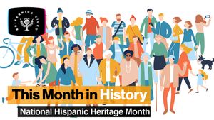 This Month in History, September: National Hispanic Heritage Month
