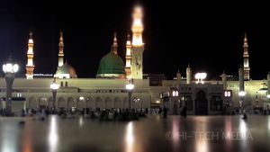 Witness the annual hajj (pilgrimage) to Mecca, Saudi Arabi