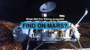 Discover what the Viking space probes found on planet Mars